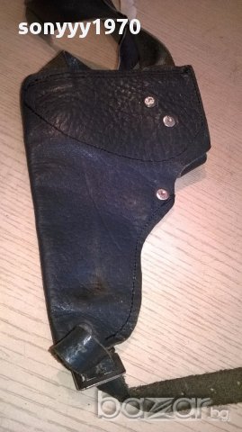 Кобур-кожен с презрамки-внос швеицария, снимка 11 - Оборудване и аксесоари за оръжия - 14786108