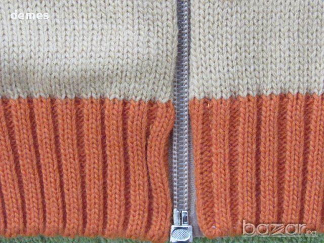 Машинно плетена жилетка за момче с цип, размер 98, нова , снимка 4 - Детски пуловери и жилетки - 17139014