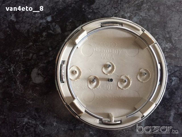 4 броя капачки за джанти на AUDI с диаметър 68 mm, снимка 2 - Аксесоари и консумативи - 16149386