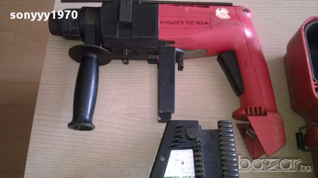 Hilti-перфоратор+батерия+зарядно-внос швеицария, снимка 2 - Бормашини - 17082372