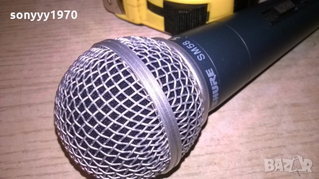shue sm58-микрофон-profi-внос швеицария, снимка 4 - Микрофони - 22346015