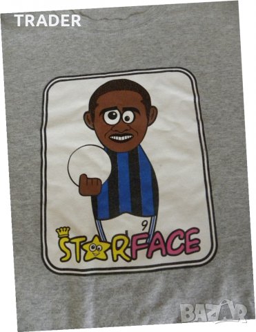 Тениска STAR FACE, размер XL, снимка 1 - Тениски - 22298662