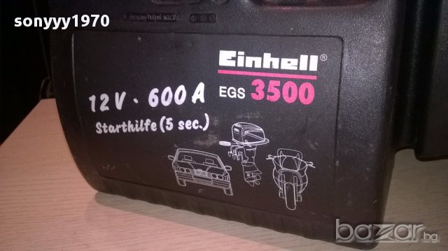 Einhell egs 3500-12v 600a-starthilfe-внос швеицария, снимка 11 - Аксесоари и консумативи - 15172796