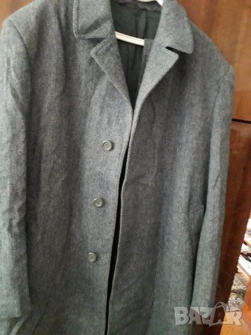 Мъжко зимно вълнено палто ново, снимка 4 - Якета - 21504894