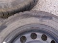 4бр зимни гуми с стоманени джанти за MINI 175/65/15, снимка 4