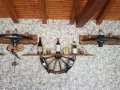 Рафт-етажерка за вино от колело на каруца!, снимка 5