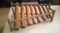 Ретро музикален инструмент-бамбуков-45х38х18см-внос швеицария, снимка 10