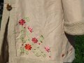 Палто с бродерия цветя!Подходящо за носия и не само!, снимка 3