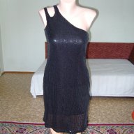 Искряща черна рокля Next, снимка 2 - Рокли - 11689952