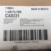 Въздушен филтър за Хамър Х1 Air filter Hummer H1 Fram CA8331, снимка 5 - Аксесоари и консумативи - 22544420