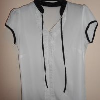 Елегантна блуза/ риза  с къс ръкав   Mohito, снимка 3 - Ризи - 20879113