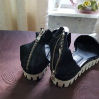 INGILIZ  -дамски обувки -40-41 естествена кожа , снимка 4 - Дамски ежедневни обувки - 19653605
