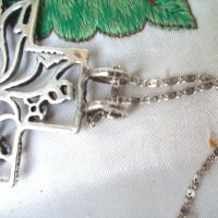 Прекрасин Сребърен Ажурен Кръст с Първокачествени Циркони, снимка 5 - Колиета, медальони, синджири - 24231915