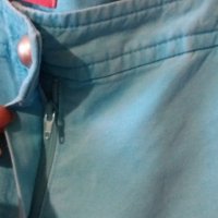 Дам.пола-"APRIORI"-/тенсел+лен/-тюркоазено синя. Закупена от Италия., снимка 7 - Поли - 22992669