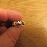 Моторджийски мъжки сребърен пръстен - уникален модел, снимка 6 - Пръстени - 24685927