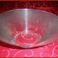 Стъклена купа за плодове или салати, снимка 2 - Чинии - 23430090
