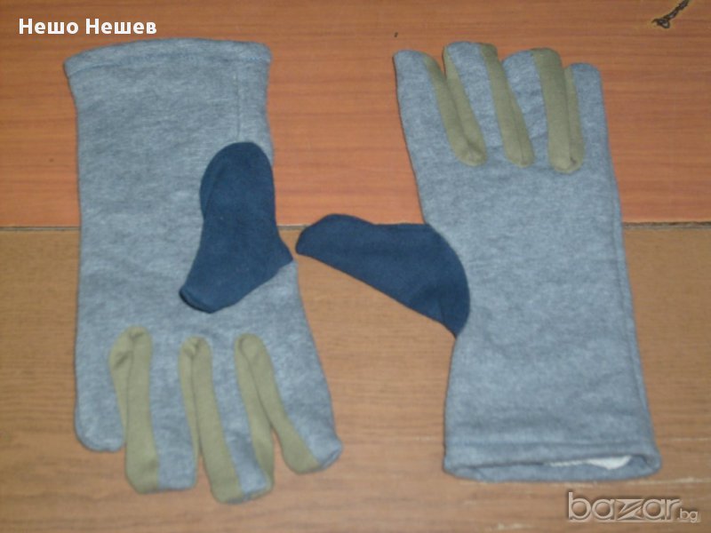 работни ръкавици от ватирано трико, снимка 1