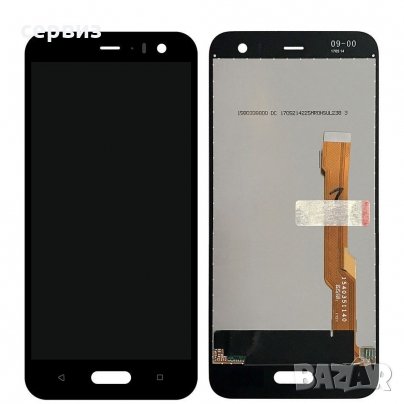 LCD Дисплей за HTC U11 Life + Тъч скрийн / Черен/, снимка 1