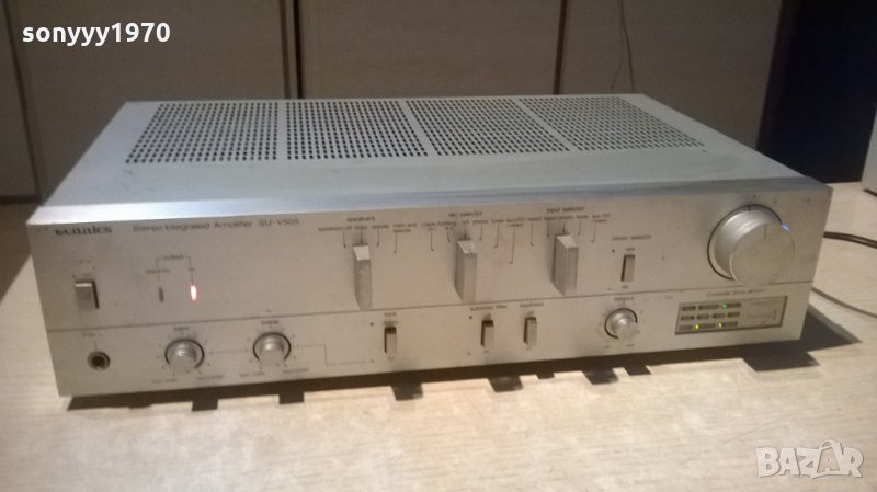 technics su-v505 stereo amplifier-made in japan, снимка 1
