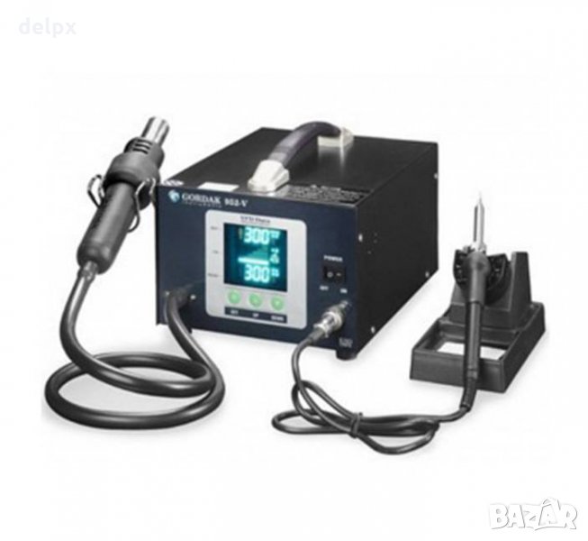 Поялна станция с горещ въздух 952V и регулатор 220V 700W, снимка 1