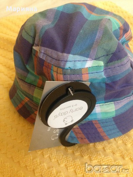 нова шапка за  0-3мес., снимка 1