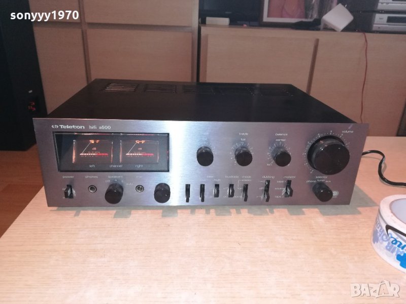 teleton hifi amplifier-внос швеицария, снимка 1