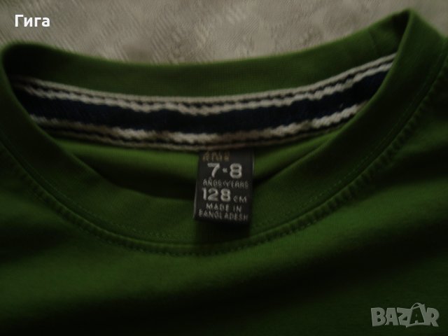 Зелена блузка Зара, снимка 4 - Детски Блузи и туники - 24458350