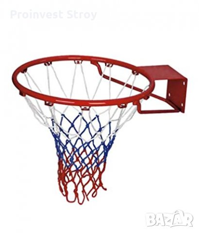 Ринг за баскетболен кош с мрежа Ф 43 см. АС3042