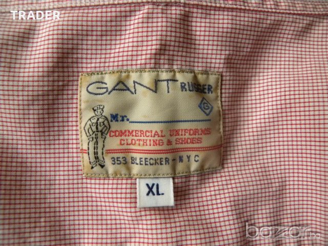 Мъжка риза GANT ,  100% памук, снимка 2 - Ризи - 18195698