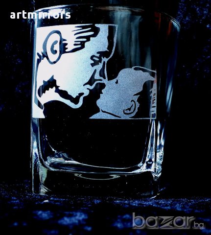 Гравирани чаши за уиски, снимка 11 - Ръчно изработени сувенири - 14516918