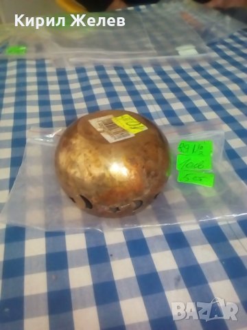 Бронзов свещтник-89, снимка 2 - Други ценни предмети - 23738188