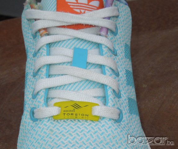 Adidas ZX Flux Sneakers Light Aqua -- номер 41 1/3, снимка 5 - Маратонки - 19432737