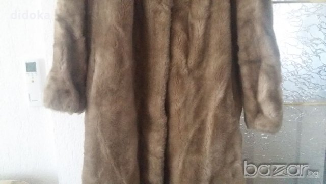 палто  наподобяващо  естествен косъм, снимка 3 - Палта, манта - 19842915