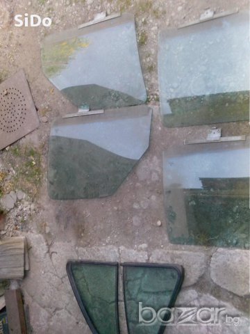 Предни, задни стъкла за 4-врат Голф 2 Джета 2 1990г. Тонирани в зелен цвят в 
