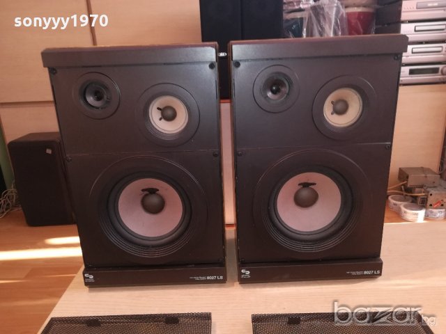 schneider 8027 hifi speaker-3way-2бр-41х25х18см-внос швеицария, снимка 9 - Тонколони - 20344228