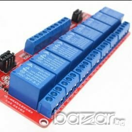 Релета - Релеен модул ( 2,4,8 channel), снимка 2 - Друга електроника - 20376365