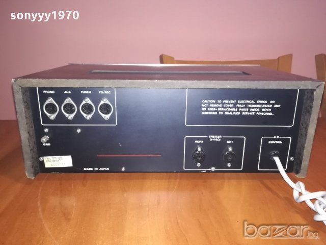 eurofunk stereo amplifier model efa2000-made in japan, снимка 10 - Ресийвъри, усилватели, смесителни пултове - 20850630