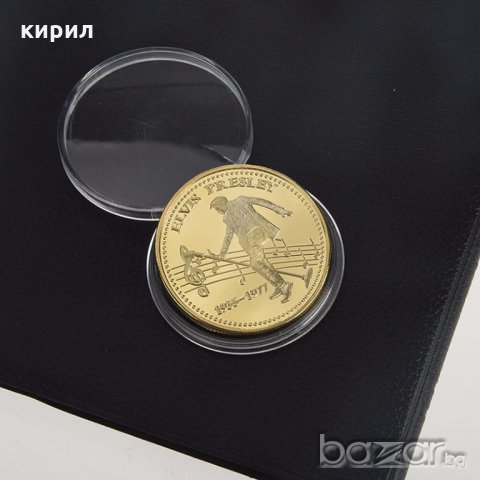 МОНЕТА ЕЛВИС ПРЕСЛИ, снимка 7 - Нумизматика и бонистика - 20264146