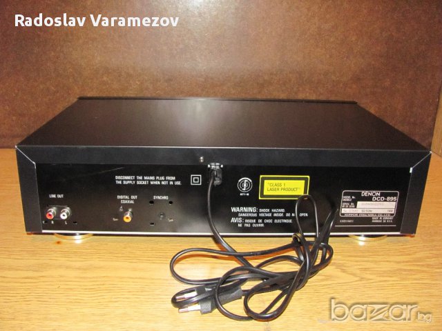 Denon DCD  895, снимка 8 - Плейъри, домашно кино, прожектори - 13155851