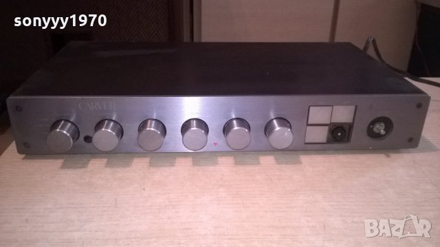 USA-carver c-2 preamplifier-made in u.s.a.120volts-внос швеицария, снимка 3 - Ресийвъри, усилватели, смесителни пултове - 22535095