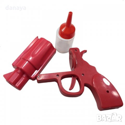 Пистолет за кетчуп горчица дозатор за сосове и глазури диспенсър, снимка 6 - Прибори за хранене, готвене и сервиране - 25649348