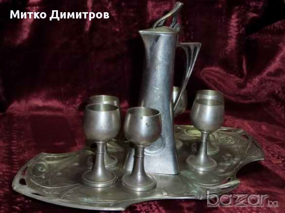 W.M.F.-СЕРВИЗ -30-те г., снимка 2 - Антикварни и старинни предмети - 10431512