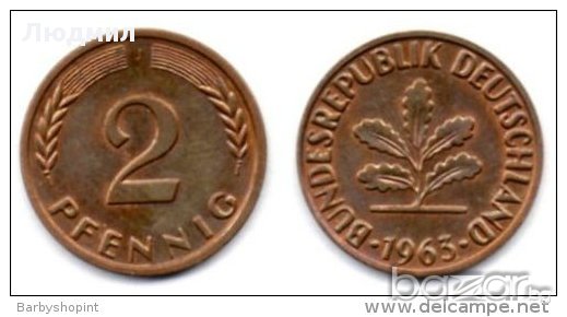 Монети от Германия, снимка 2 - Нумизматика и бонистика - 13060692