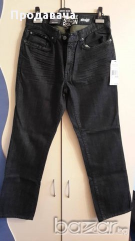  дънки / Мъжки Панталон "Kenneth Cole" черен, снимка 4 - Панталони - 16158494