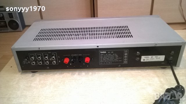saba mi 150 stereo amplifier-внос швеицария, снимка 16 - Ресийвъри, усилватели, смесителни пултове - 25112012