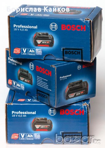 Батерии Bosch GBA 18V 2Ah, 4Ah и 5Ah Зарядни и Винтоверти в Винтоверти в  гр. Варна - ID17566668 — Bazar.bg