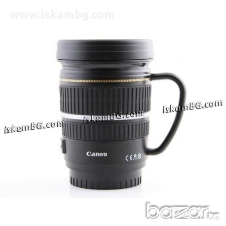 Термо Чаша Обектив Canon - код С ДРЪЖКА, снимка 2 - Други - 13573549