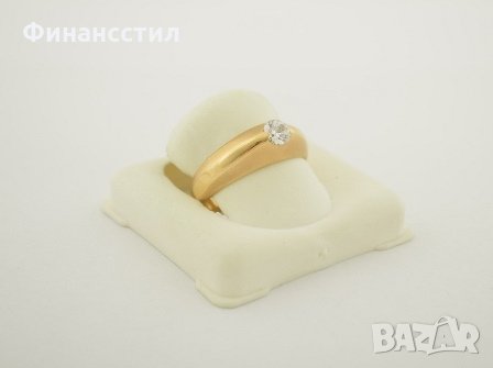 нов златен пръстен 42920-4, снимка 3 - Пръстени - 22360199