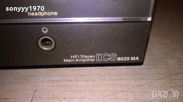 schneider dcs8025ma hifi stero main amplifier-west germany, снимка 8 - Ресийвъри, усилватели, смесителни пултове - 22092653