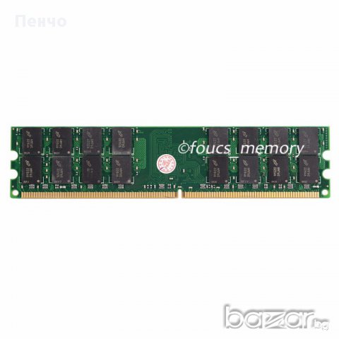 Kingston 8GB 2X4GB RAM РАМ ПАМЕТ за АМД PC2-6400 DDR2-800MHZ 240pin Memory AMD, снимка 2 - RAM памет - 16313074